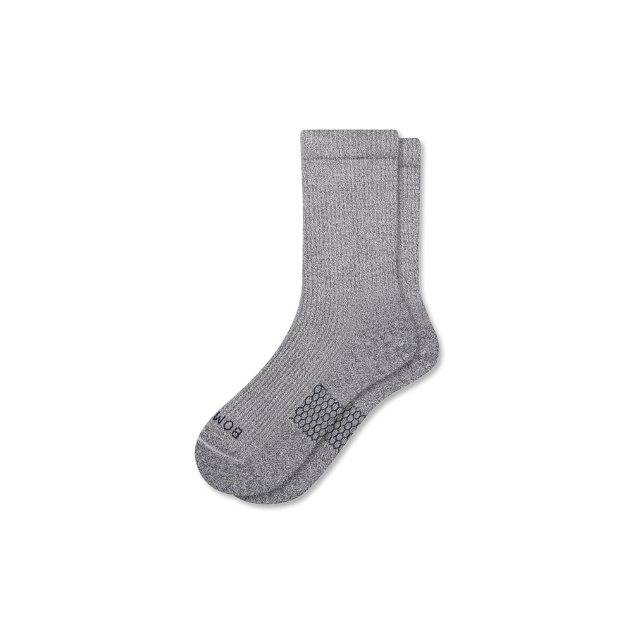 Men's Modern Rib Half Calf Socks - Breathable Lounge Support