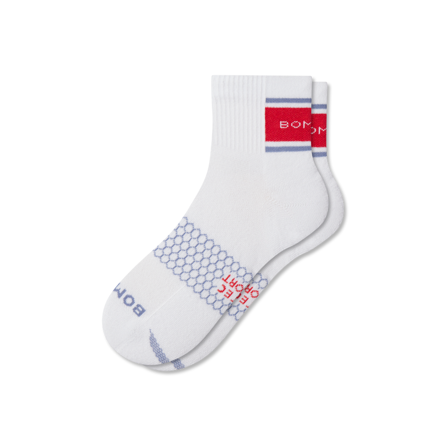 Men's All Sport Quarter Socks - Cushion No Show Support
