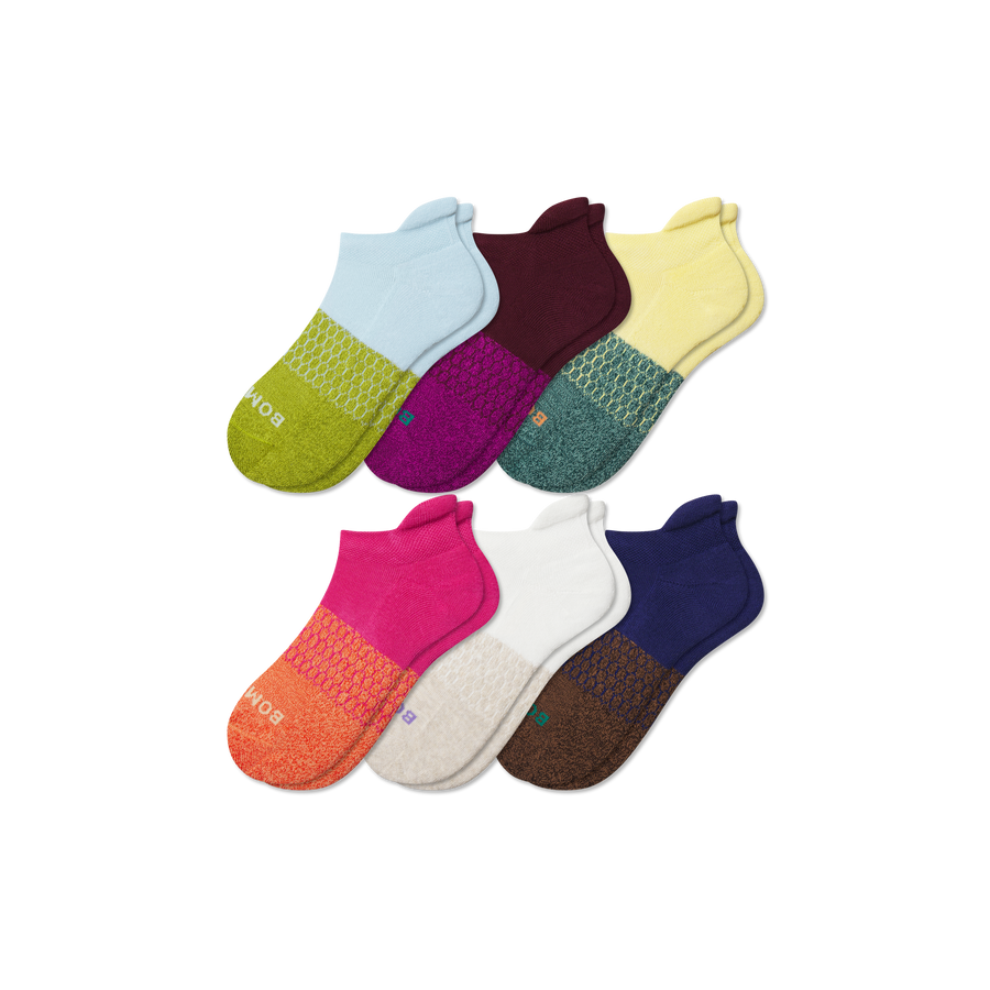Youth Marl Ankle Sock 6-Pack - Fresh Trail Move