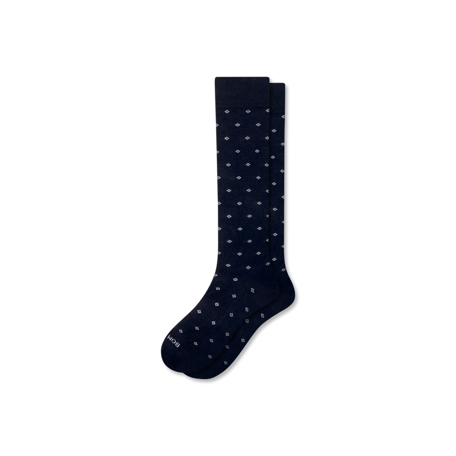 Men's Dress Over the Calf Socks - Daily Home Rotation