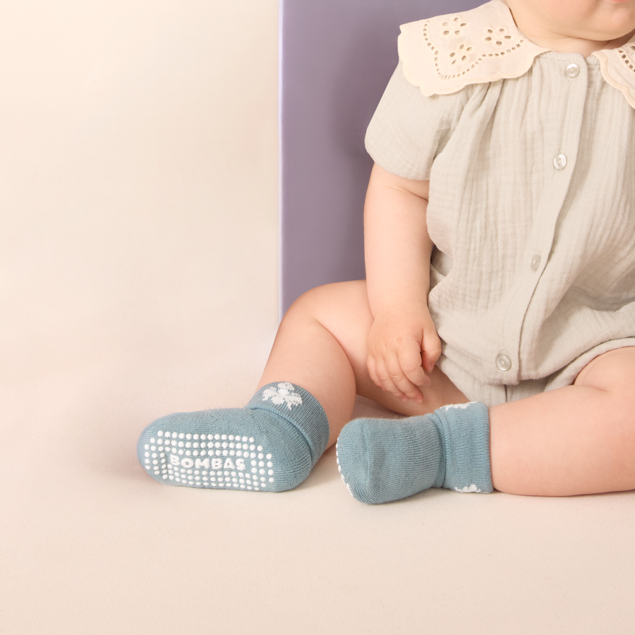 Baby Gripper Sock 4-Pack (6-12 Months) - Modern Hike Cushion