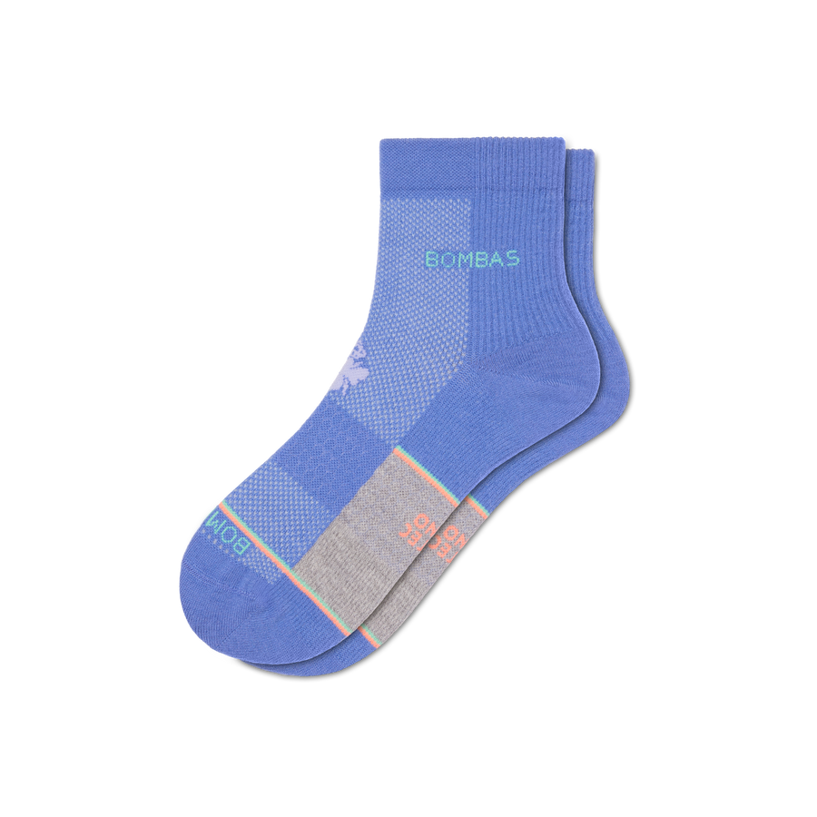 Men's UltraLite Sport Merino Wool Blend Quarter Socks - Studio Court Move