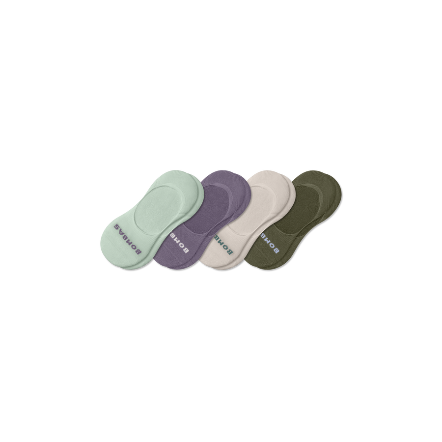 Women's Mid-Cut Cushioned No Show Sock 4-Pack - Active Everyday Support