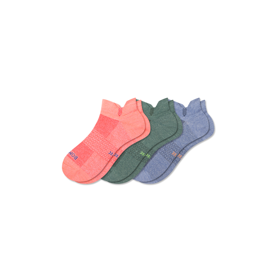 Women's UltraLite Sport Ankle Sock 3-Pack - Run Low Cut Step