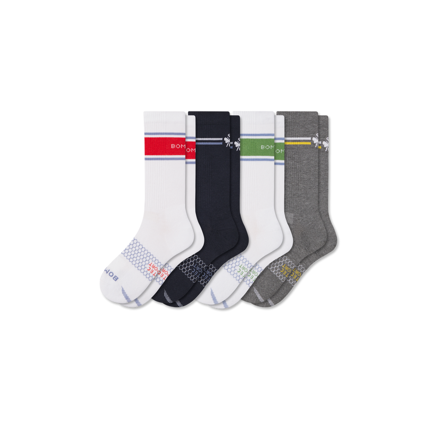 Women's All Sport Calf Sock 4-Pack - Cushion Office Wear
