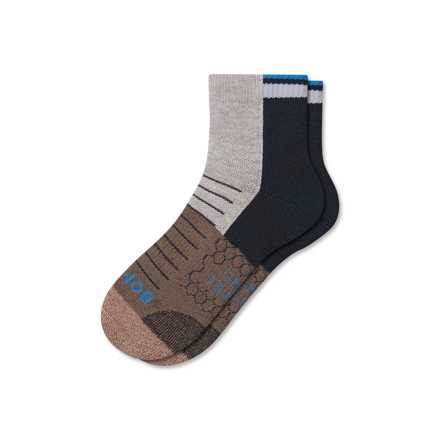 Women's Hiking Quarter Socks - Breathable Everyday Cushion