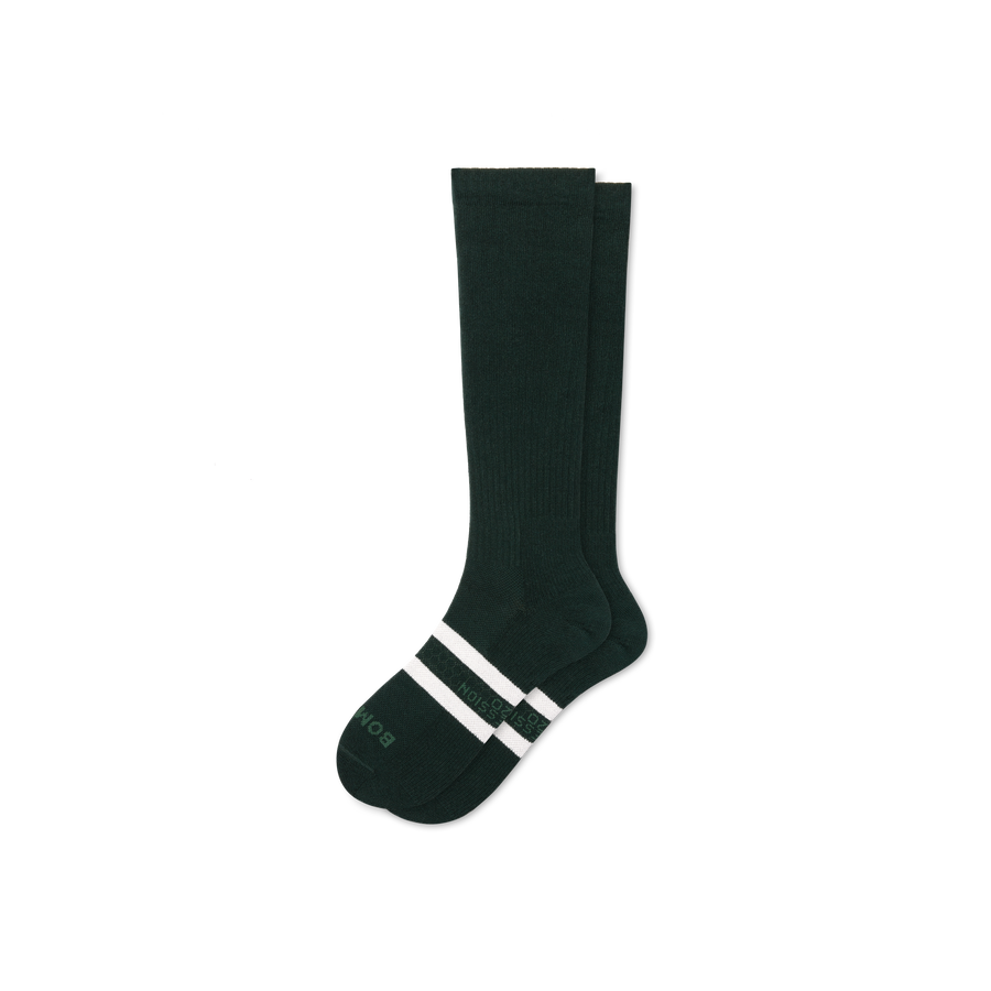 Men's Everyday Compression Knee High Socks (15-20mmHg) - Flex Court Flow