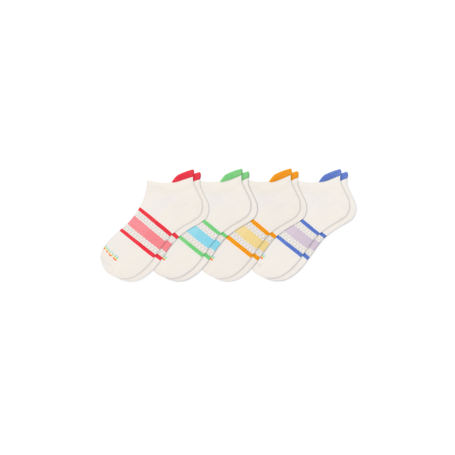 Pride Ankle Sock 4-Pack - Run Travel Support