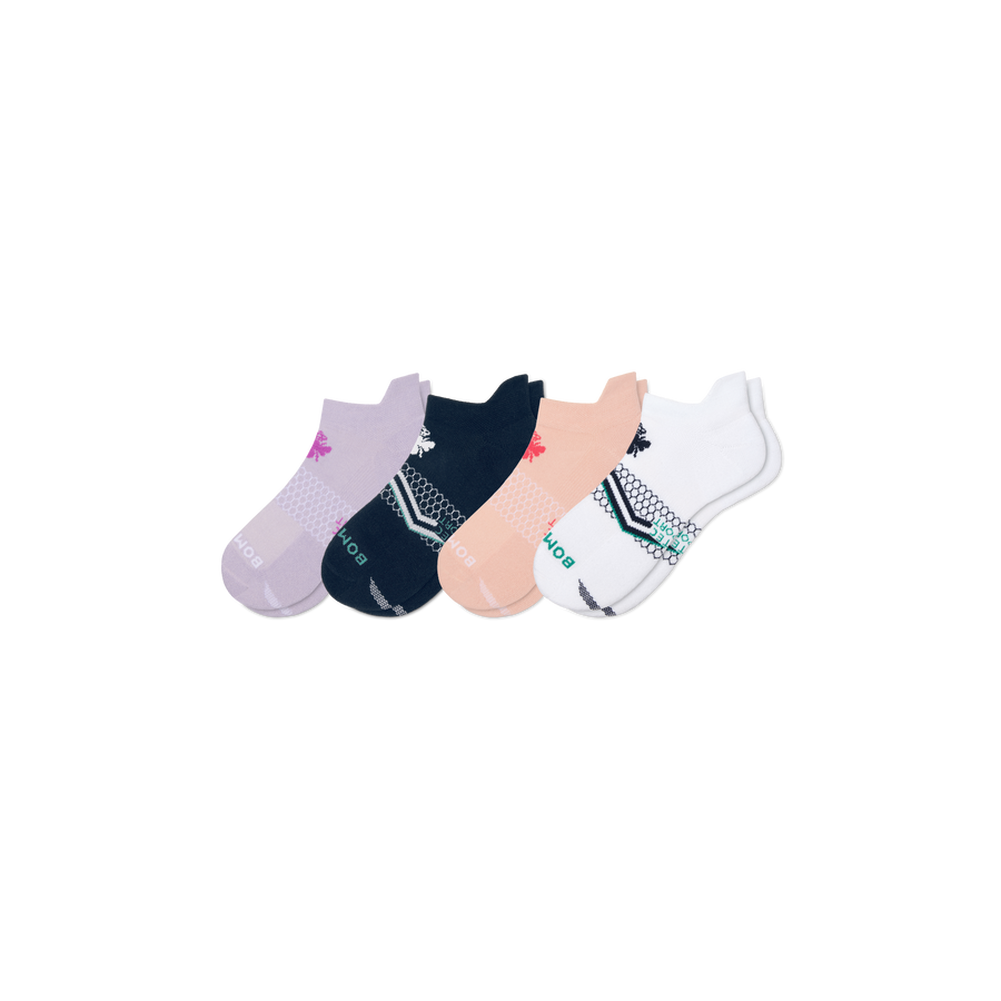 Women's All Sport Ankle Sock 4-Pack - Soft Low Cut Wear
