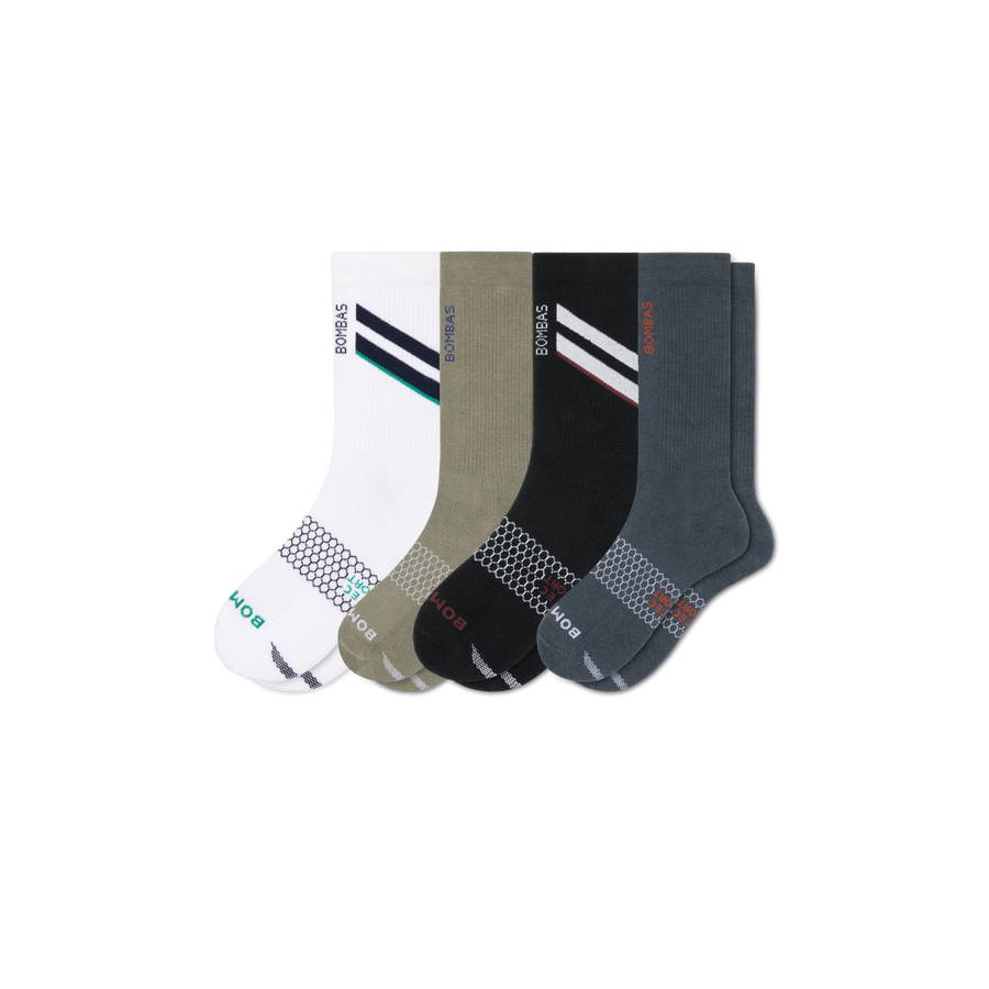 Men's All Sport Calf Sock 4-Pack - Fresh Shift Fit