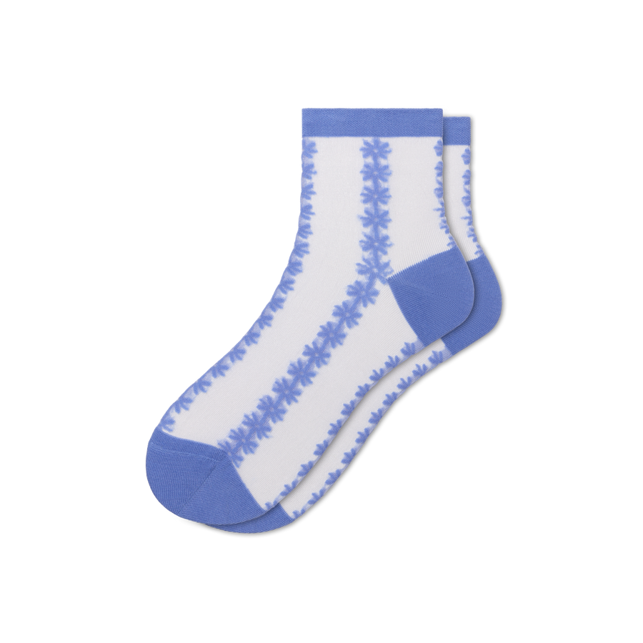 Women’s Sheer Quarter Socks - Weekend No Show Fit