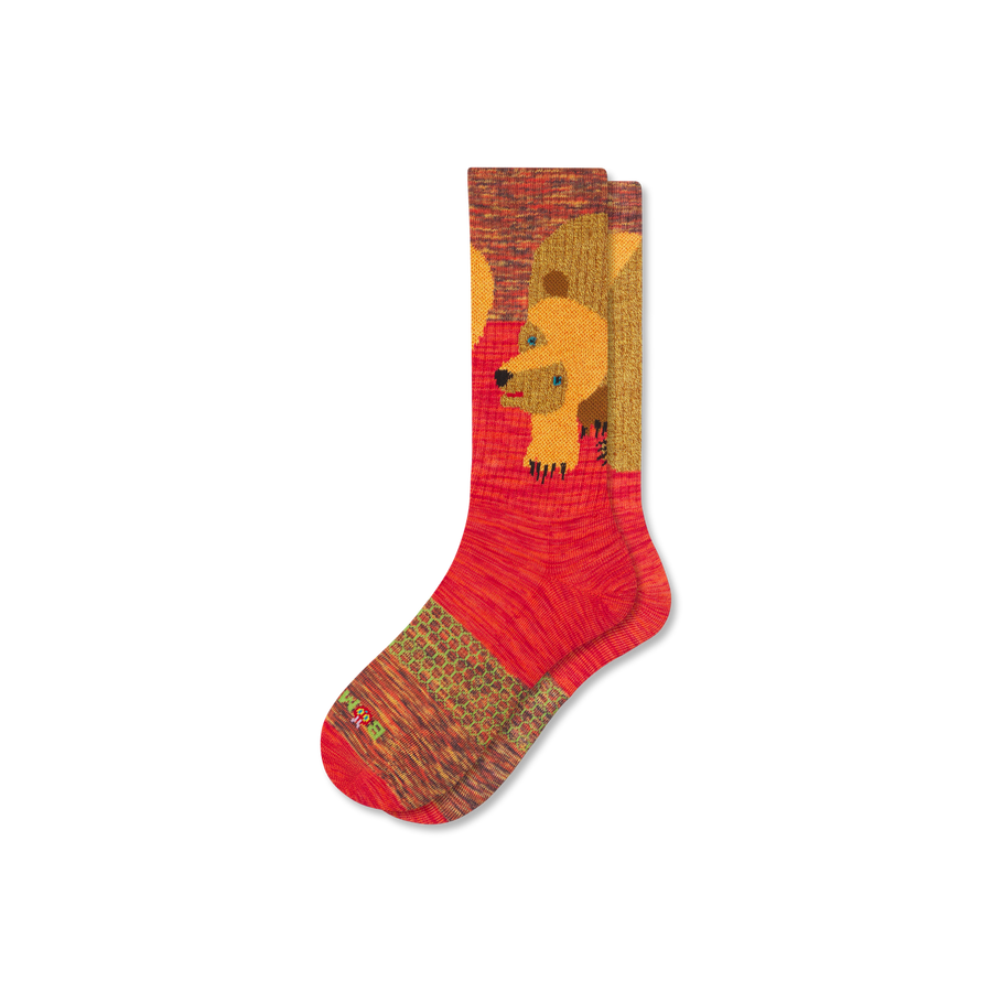 Eric Carle Big Brown Bear Calf Socks - Steady Run Move