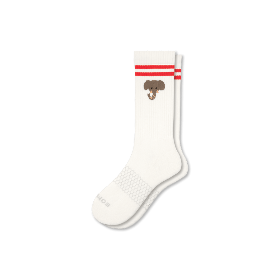 Men’s Safari Stripe Calf Socks - Smooth Rotation