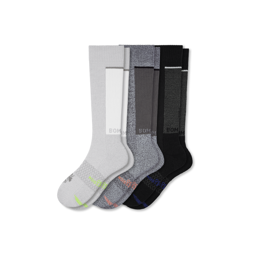 Women's Performance Compression Knee High Sock 3-Pack (20-30mmHg) - Daily Hold
