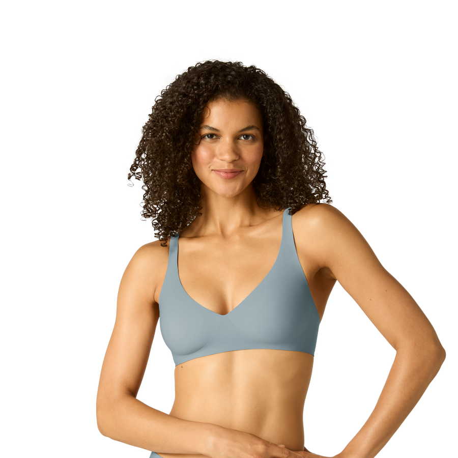 Women's No Show Plunge Bralette - Stretch Layer Ease