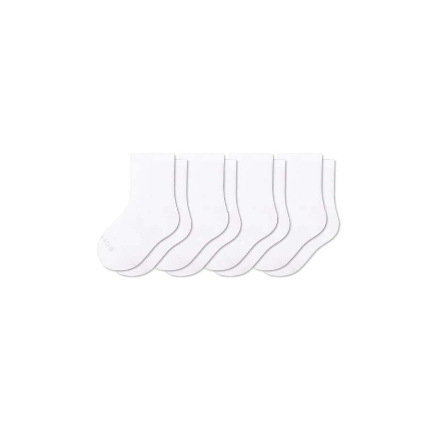 Junior Lightweight Calf Sock 4-Pack - Soft Court Step