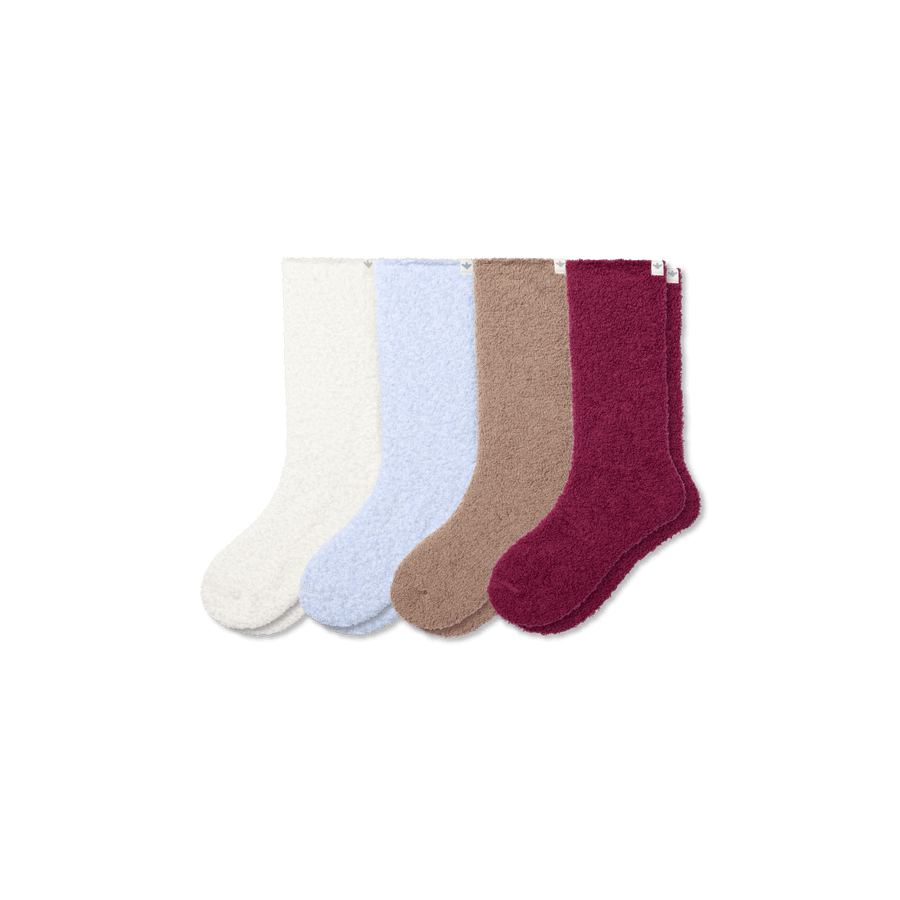 Women's Fuzzy Sock 4-Pack - Everyday Move