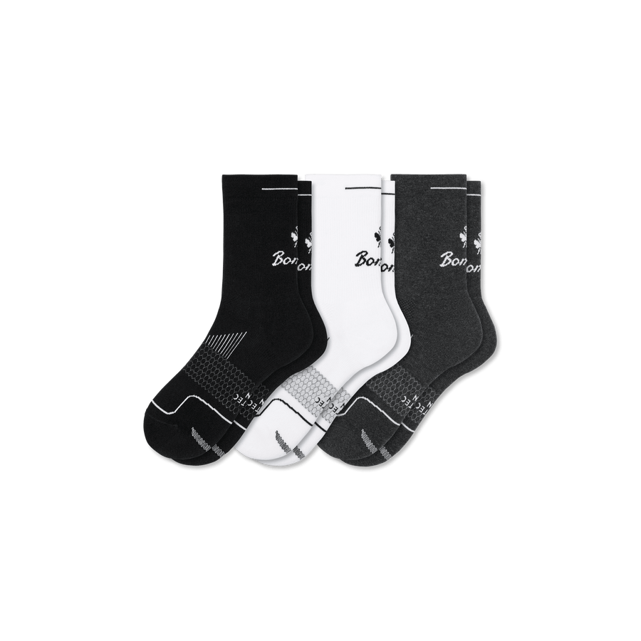 Men's Run Half Calf Sock 3-Pack - Cushion Travel Move