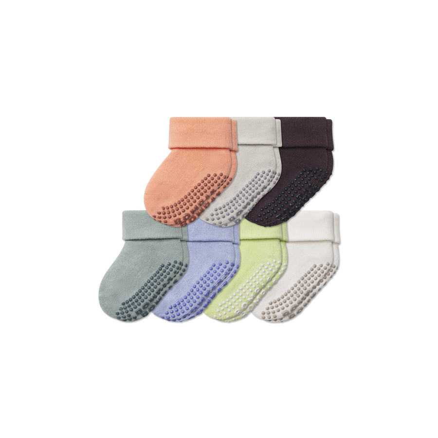 Baby Week of Bombas Gripper Calf Sock 7-Pack (6-12 Months) - Fresh Office Move