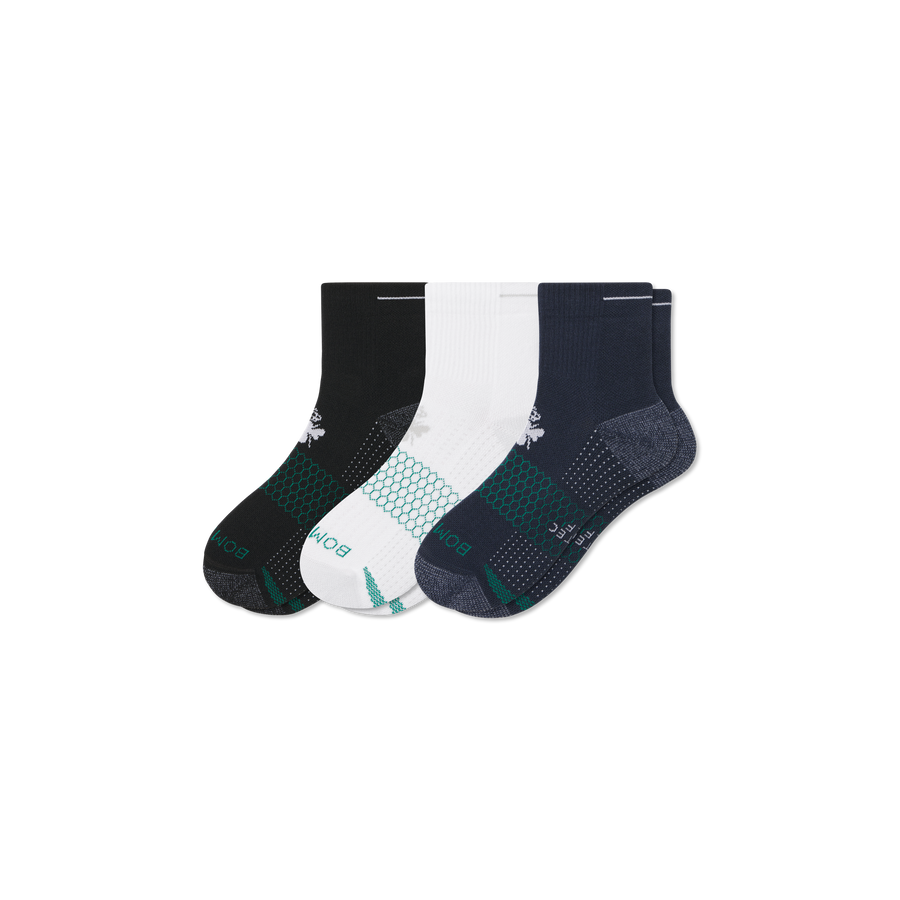Women's Golf Quarter Sock 3-Pack - Light Step