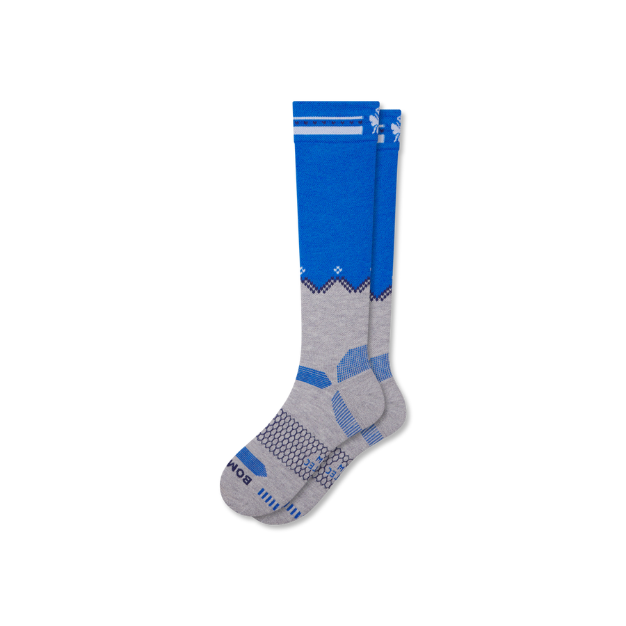 Men's Full-Cushion Merino Wool Blend Ski & Snowboard Socks - Cozy Travel Wear