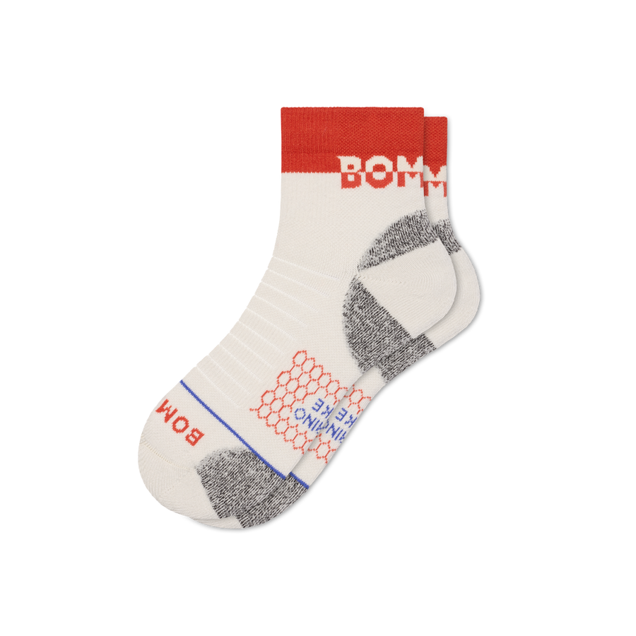 Women's Merino Wool Blend Hiking Quarter Socks - Modern Low Cut Comfort