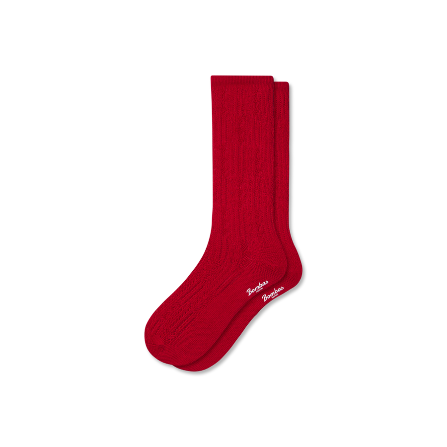 Women's Pointelle Calf Socks - Steady Recovery Rotation