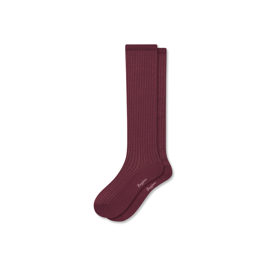 Women's Pointelle Knee High Socks - Trail Studio Fit