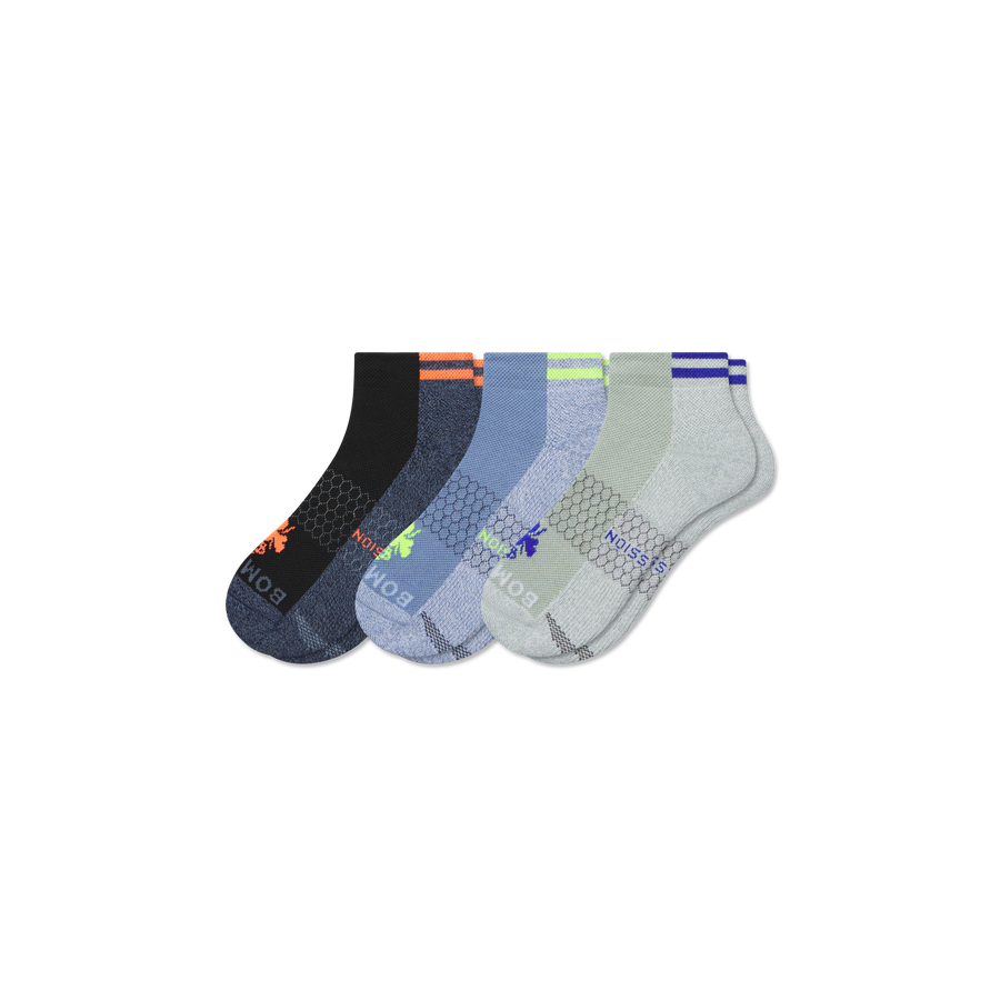 Men's Performance Compression Ankle Sock 3-Pack - Run Recovery Relief