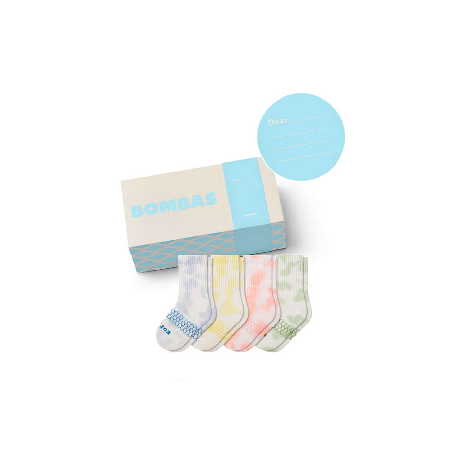Junior Celebration Calf Sock 4-Pack Gift Box - Outdoor Storage