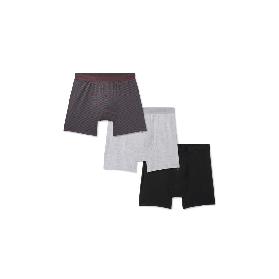 Men's Cotton Modal Blend Boxer 3-Pack - Second Everyday Wear