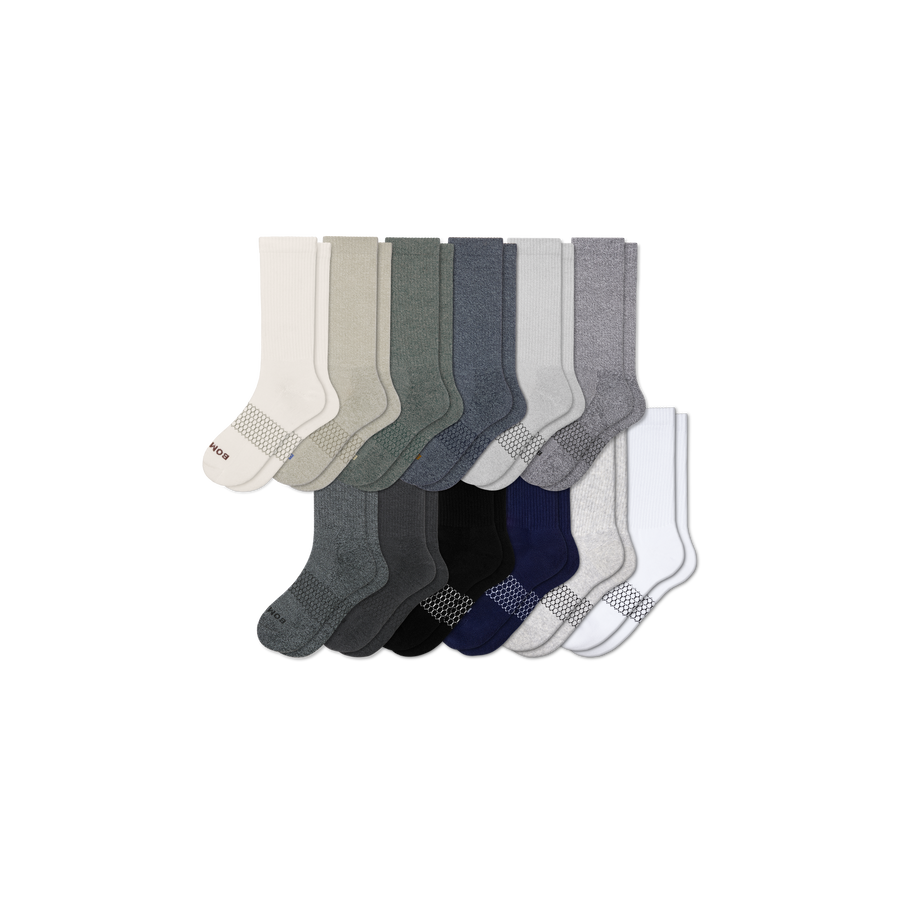 Men's Marl Calf Sock 12-Pack - Fresh School Move