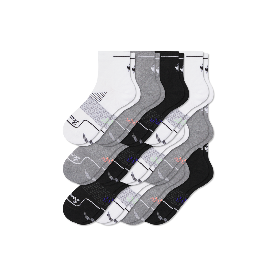 Men's Run Quarter Sock 12-Pack - Travel Ready
