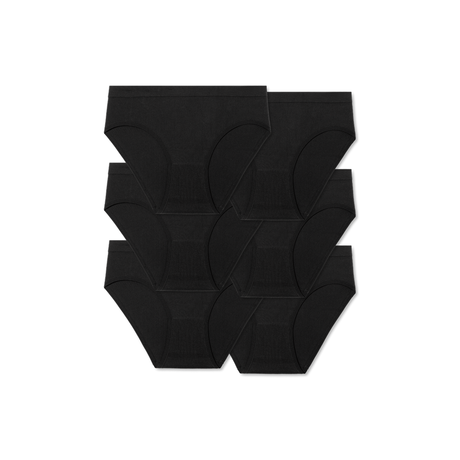 Women's Seamless Brief 6-Pack - Second Wear