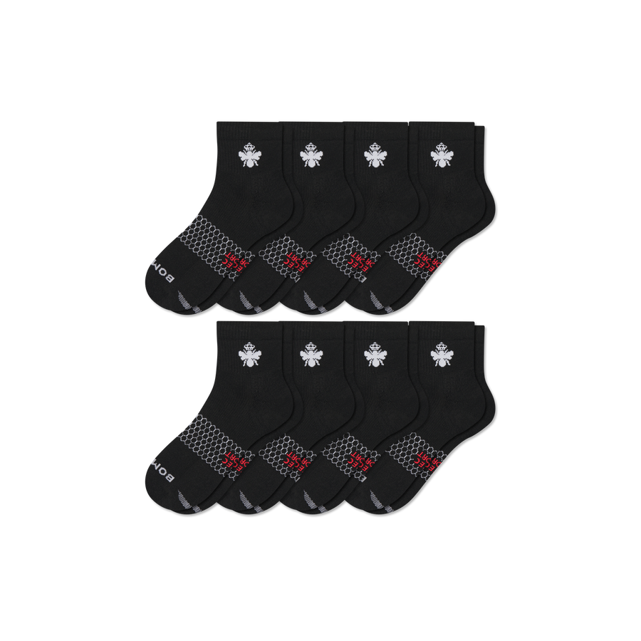 Men's All Sport Quarter Sock 8-Pack - Smooth Shift Fit
