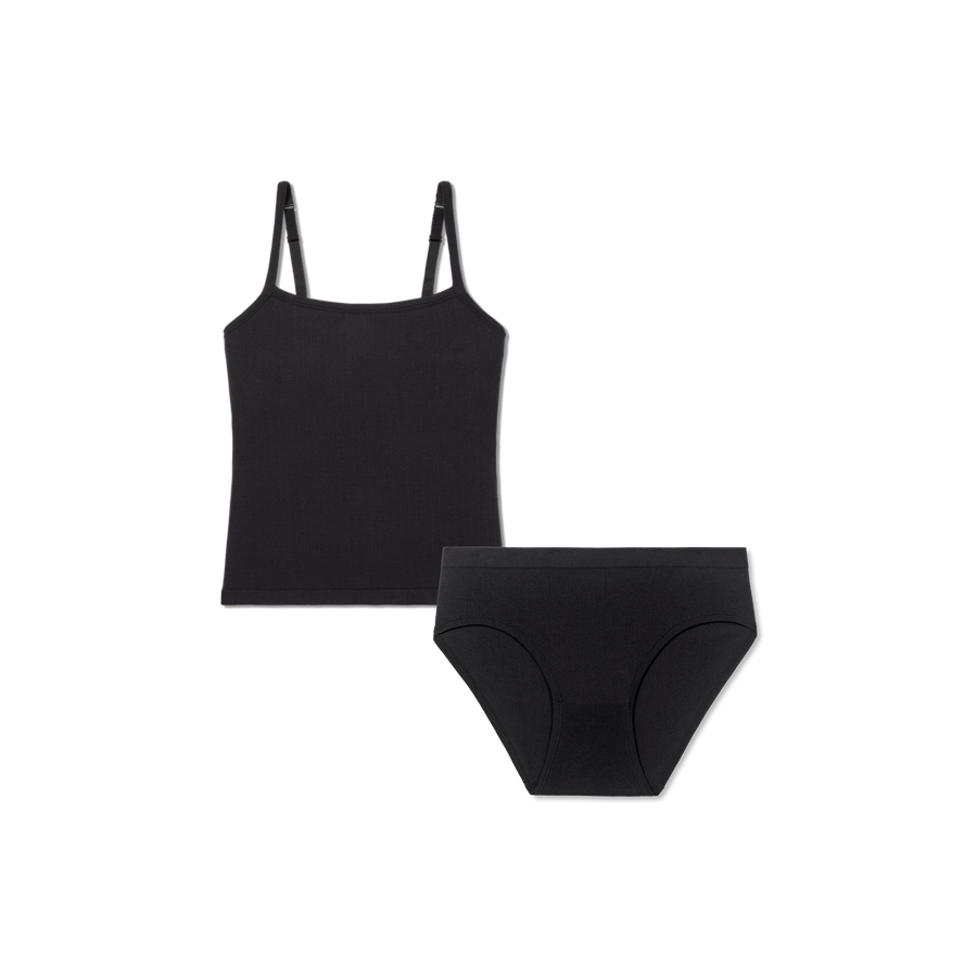 Women's Built-In Bra Seamless Cami + Brief Pack - Modern Fit Shape