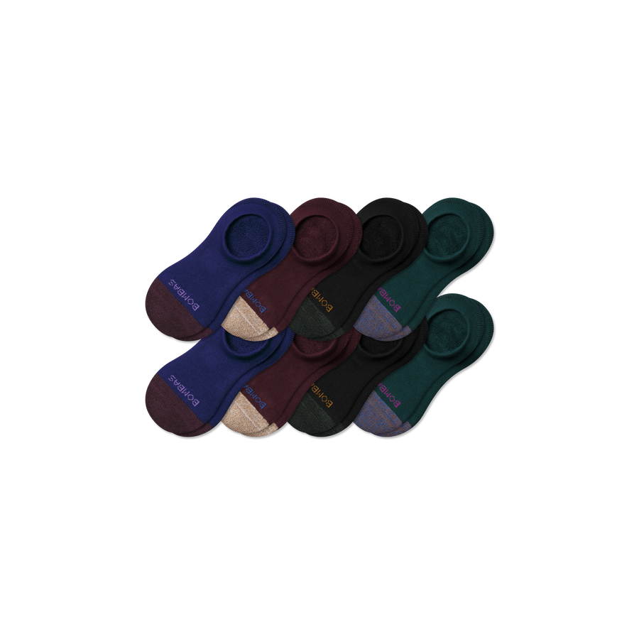 Women's Cushioned No Show Sock 8-Pack - Cozy No Show Move