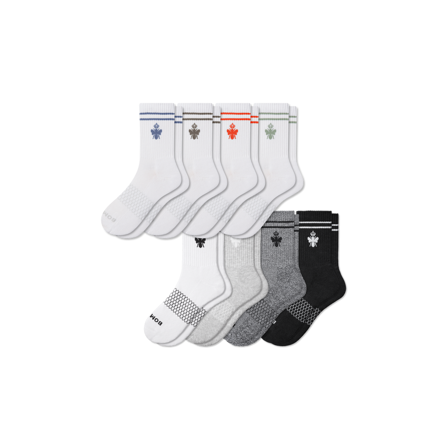 Men's Originals Half Calf Sock 8-Pack - Studio Trail Move