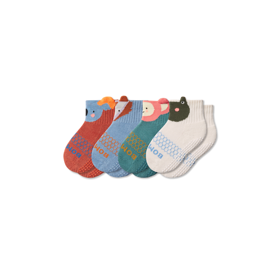 Toddler Forest Friends Calf Sock 4-Pack - Classic Office Wear