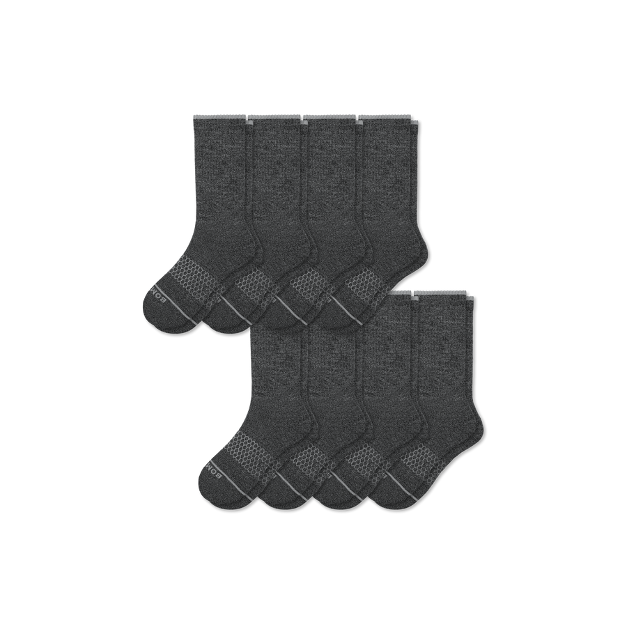 Women's Merino Wool Blend Calf Sock 8-Pack - Fresh Home Step