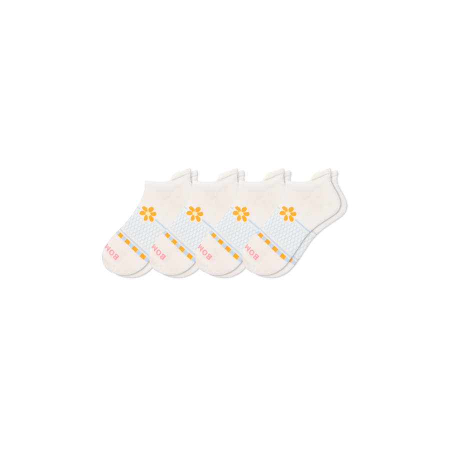 Women's Beach Day Ankle Sock 4-Pack - Studio Recovery Comfort