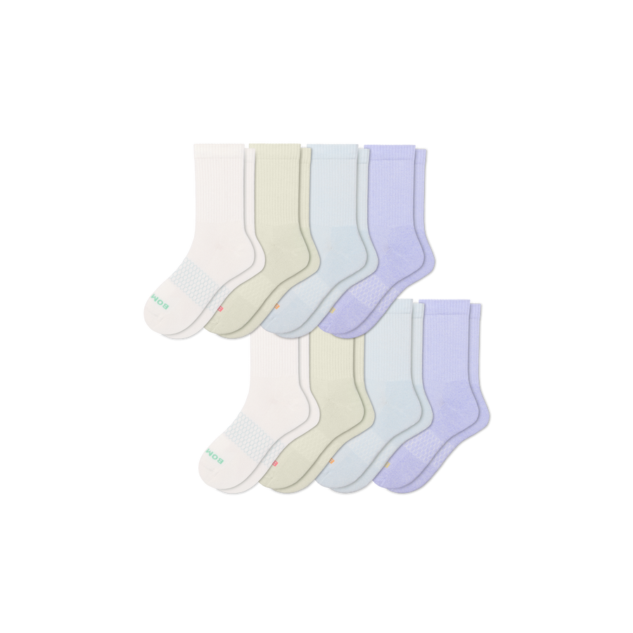 Women's Marl Half Calf Sock 8-Pack - Fresh School Rotation