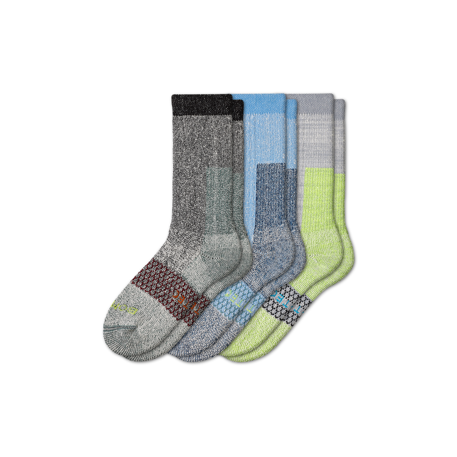 Women's All-Purpose Performance Heavy Duty Calf Sock 3-Pack - Steady Everyday Pair