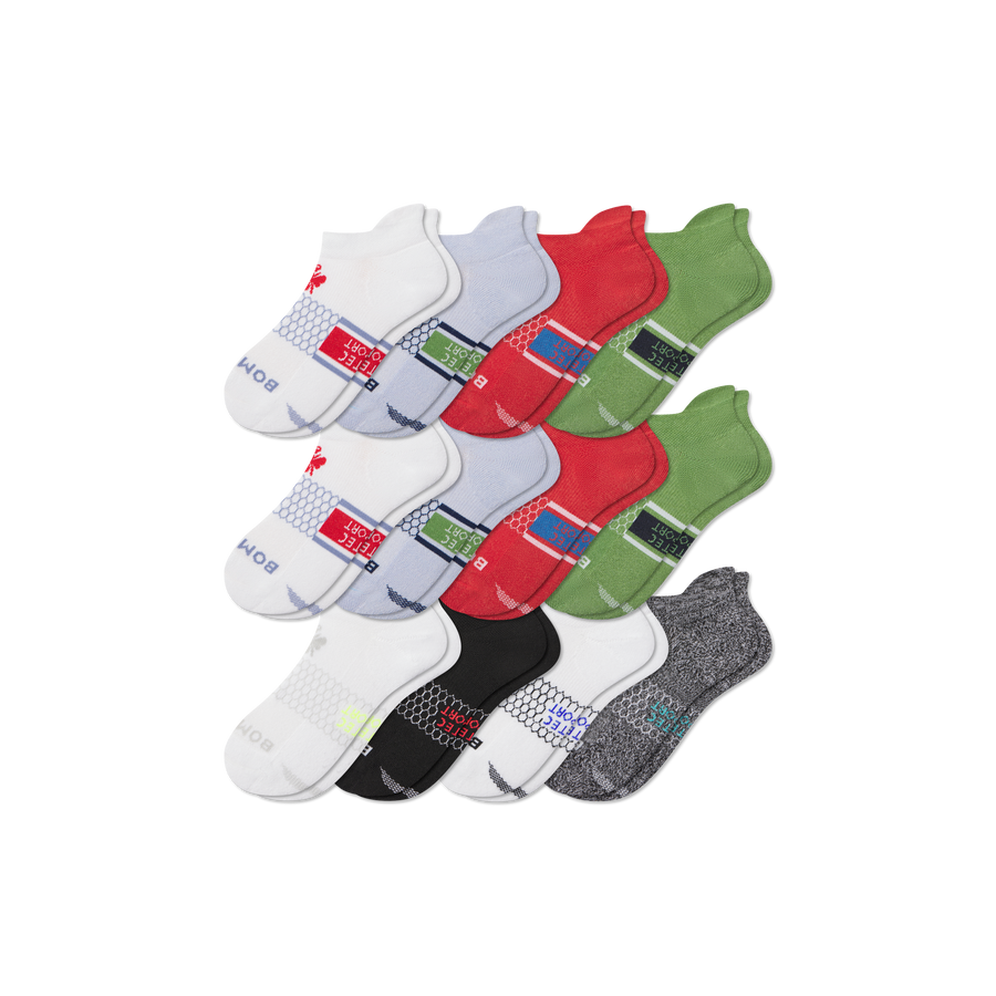 Youth All Sport Ankle Sock 12-Pack - Comfort Lounge Cushion