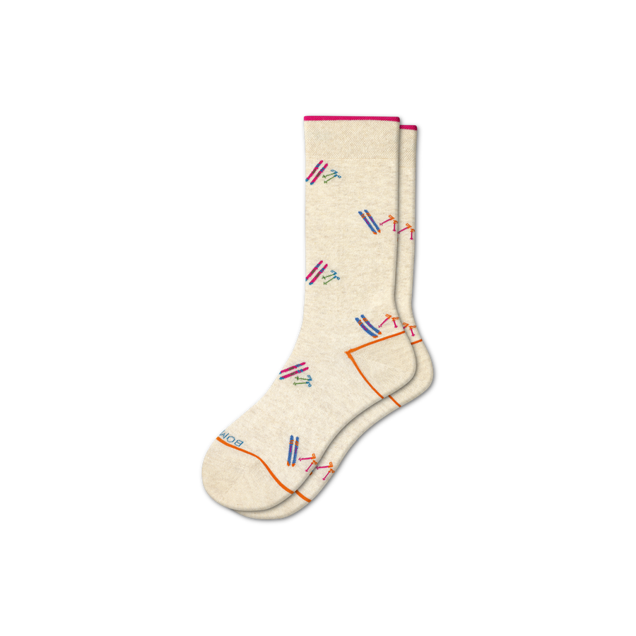 Women's Lightweight Chalet Calf Socks - Soft School Pair