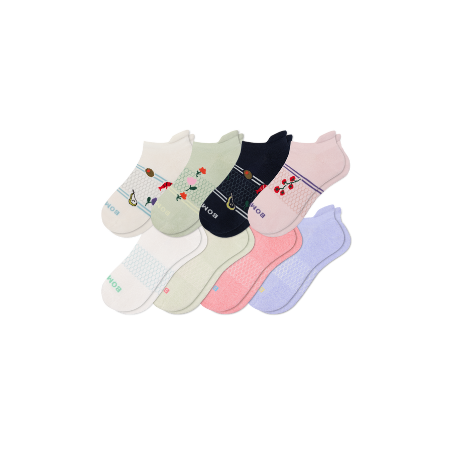 Women's Ankle Sock 8-Pack - Cozy Office Rotation