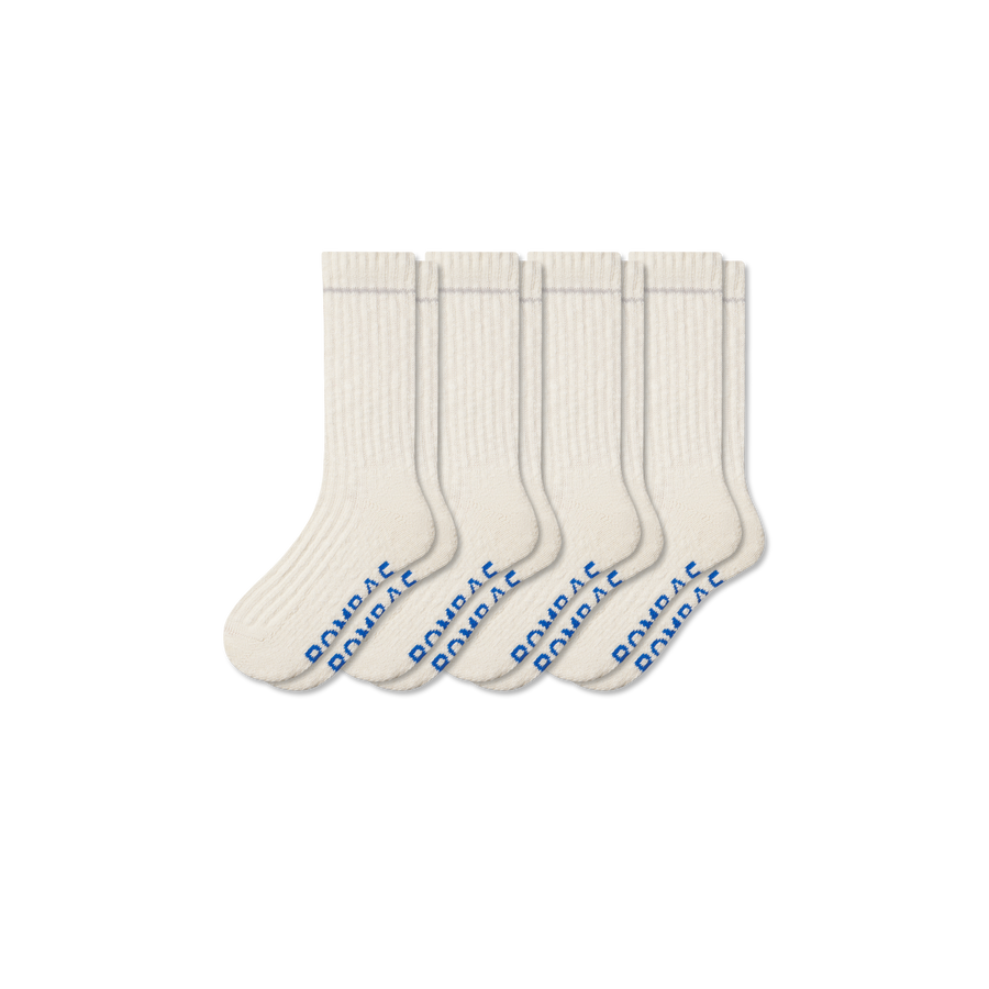 Women's Chunky Ragg Calf Sock 4-Pack - Outdoor Travel Fit