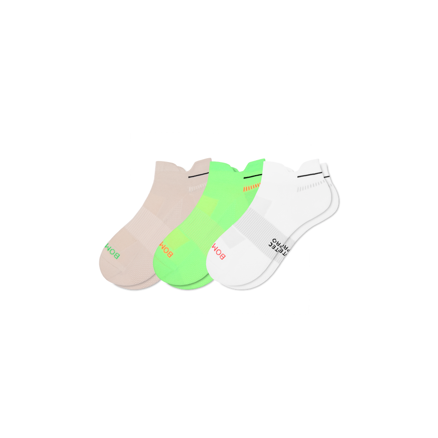 Women's RunPro Ankle Sock 3-Pack - Active Lounge Wear