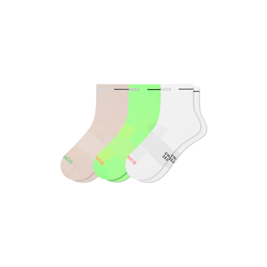 Women's RunPro Quarter Sock 3-Pack - Run Office Comfort