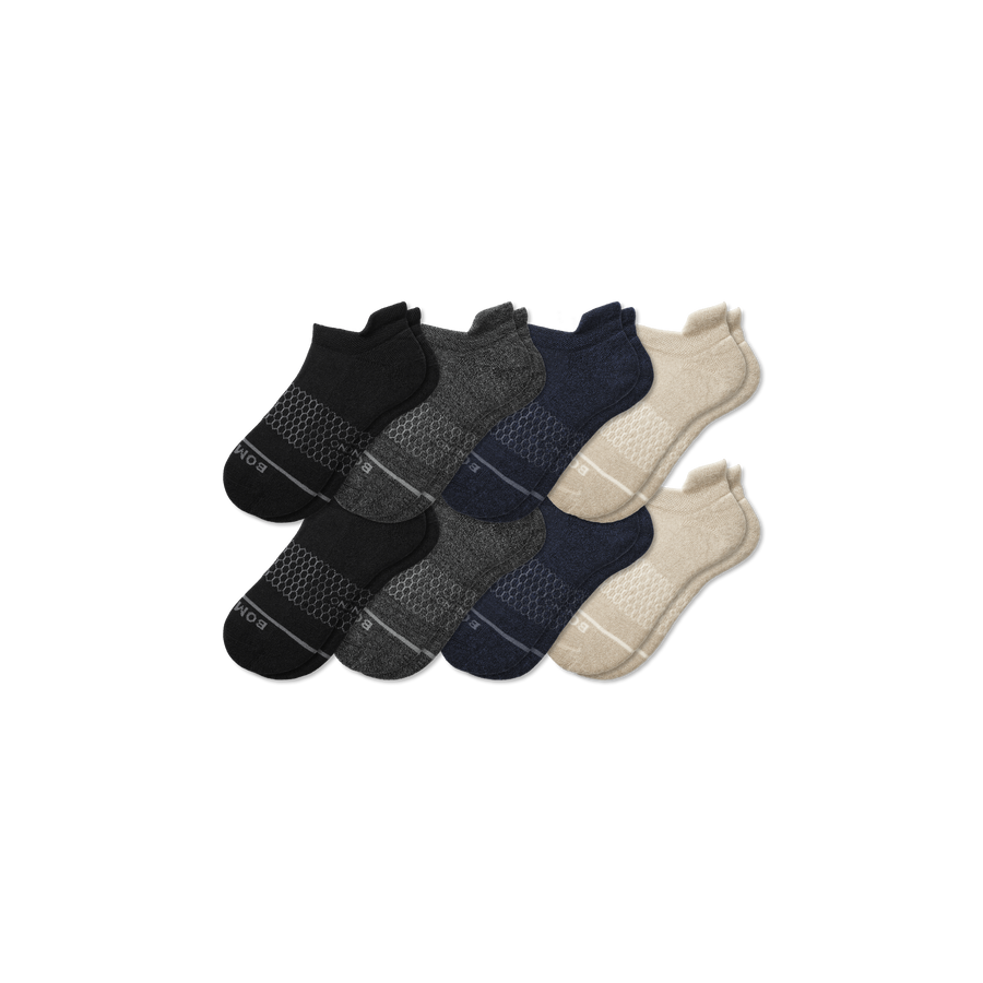 Men's Merino Wool Blend Ankle Sock 8-Pack - Daily Lounge Pair
